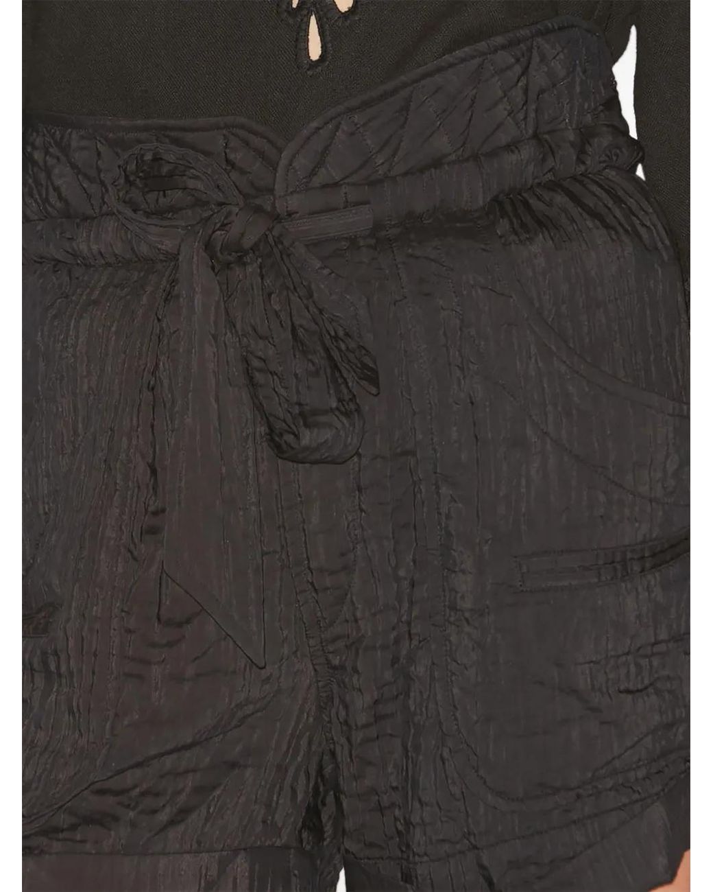 Isabel Marant Black Sereni Shorts