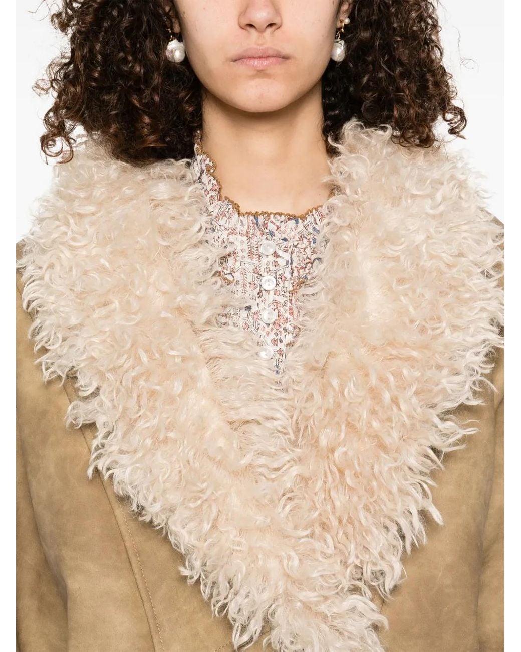 Coat Isabel Marant de color Natural