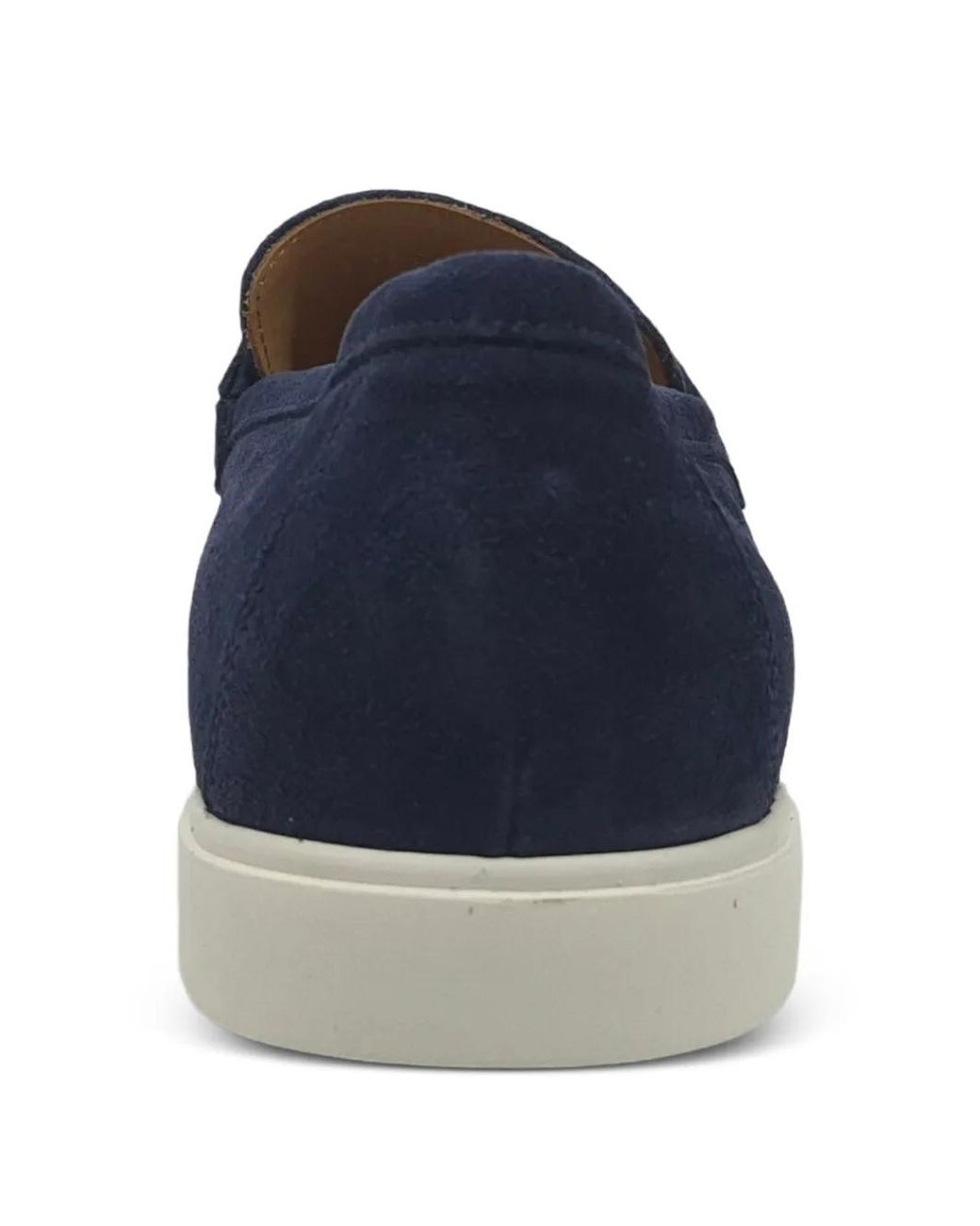 Neil Barrett Blue Mocassins À Entaille Penny for men