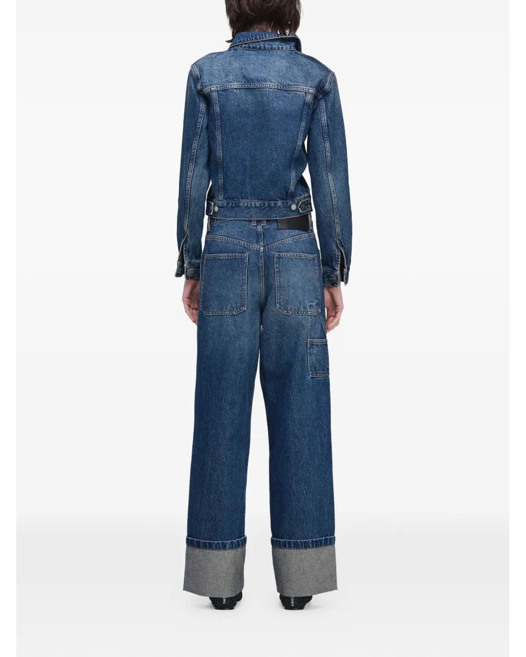 Marc Jacobs Blue Shrunken Denim Jacket