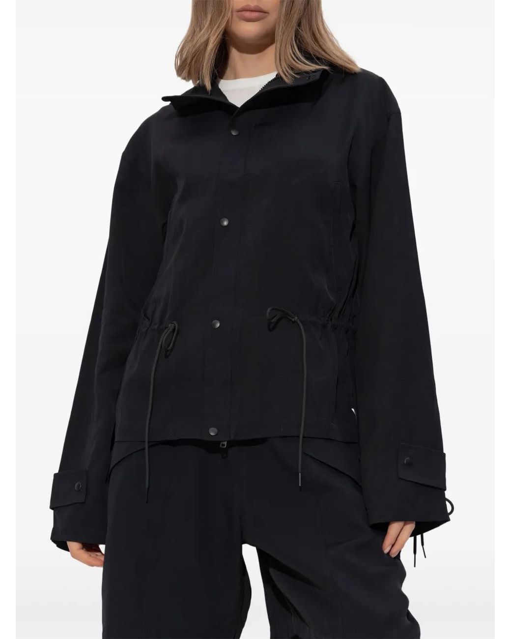 Y-3 Blue Hooded Jacket