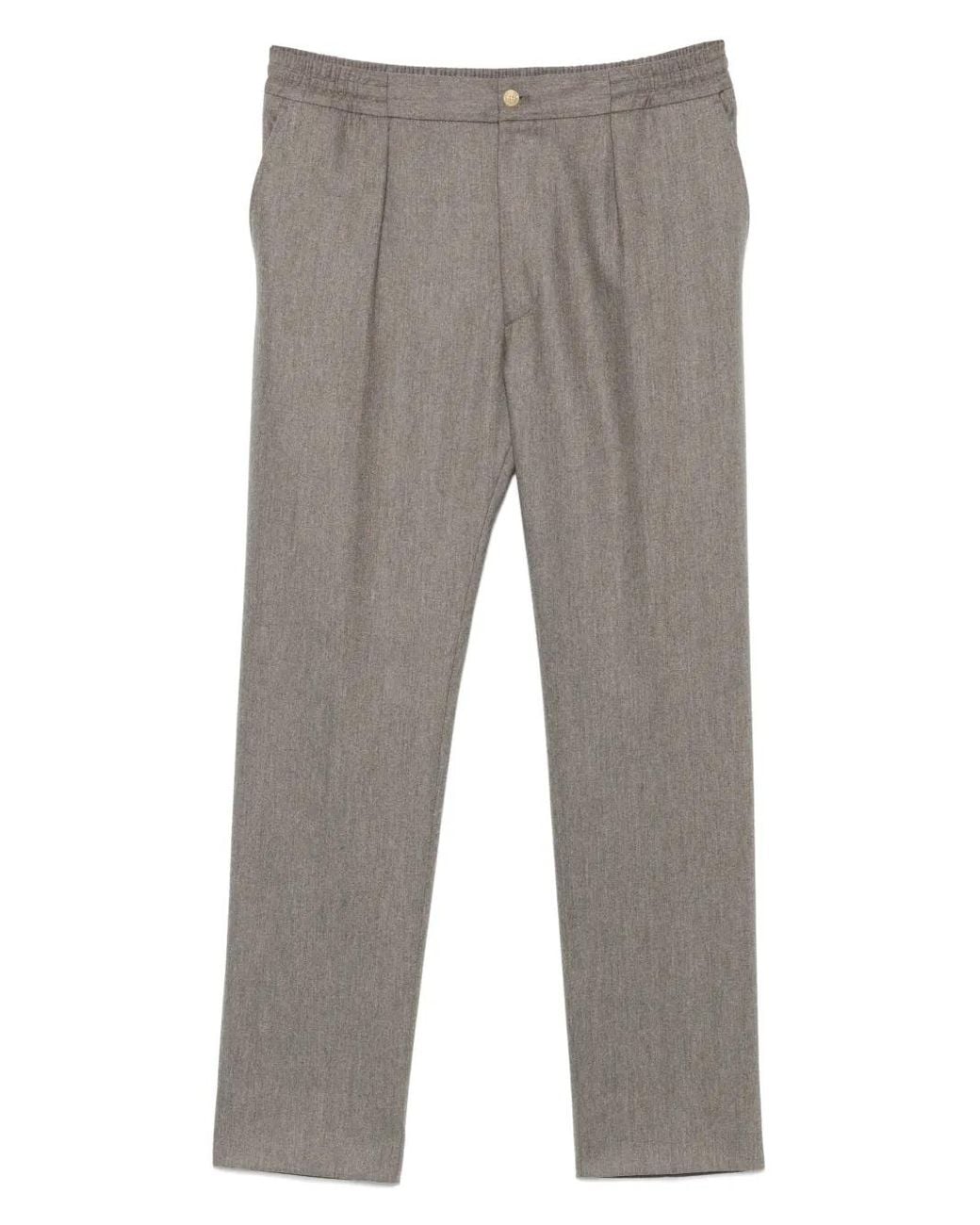 Fursac Hose Mit Elastischem Bund in Gray für Herren