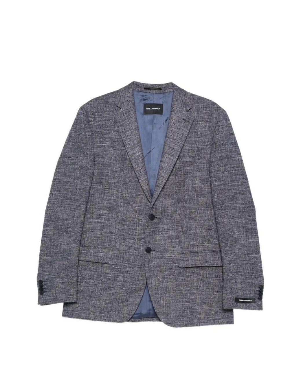Karl Lagerfeld Gray Trace Jacket for men