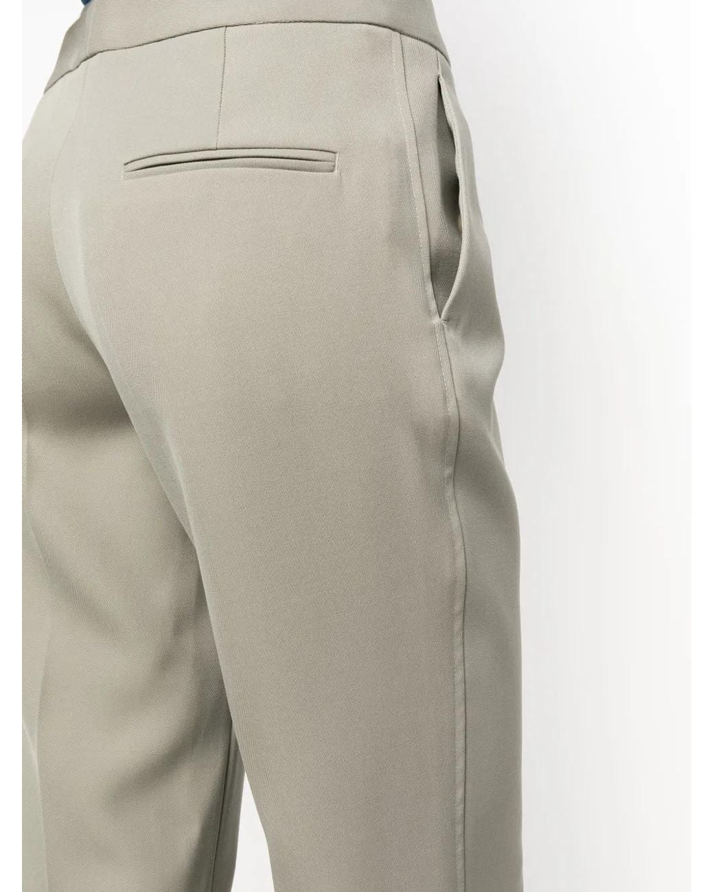 Jil Sander Straight Broek in het Natural