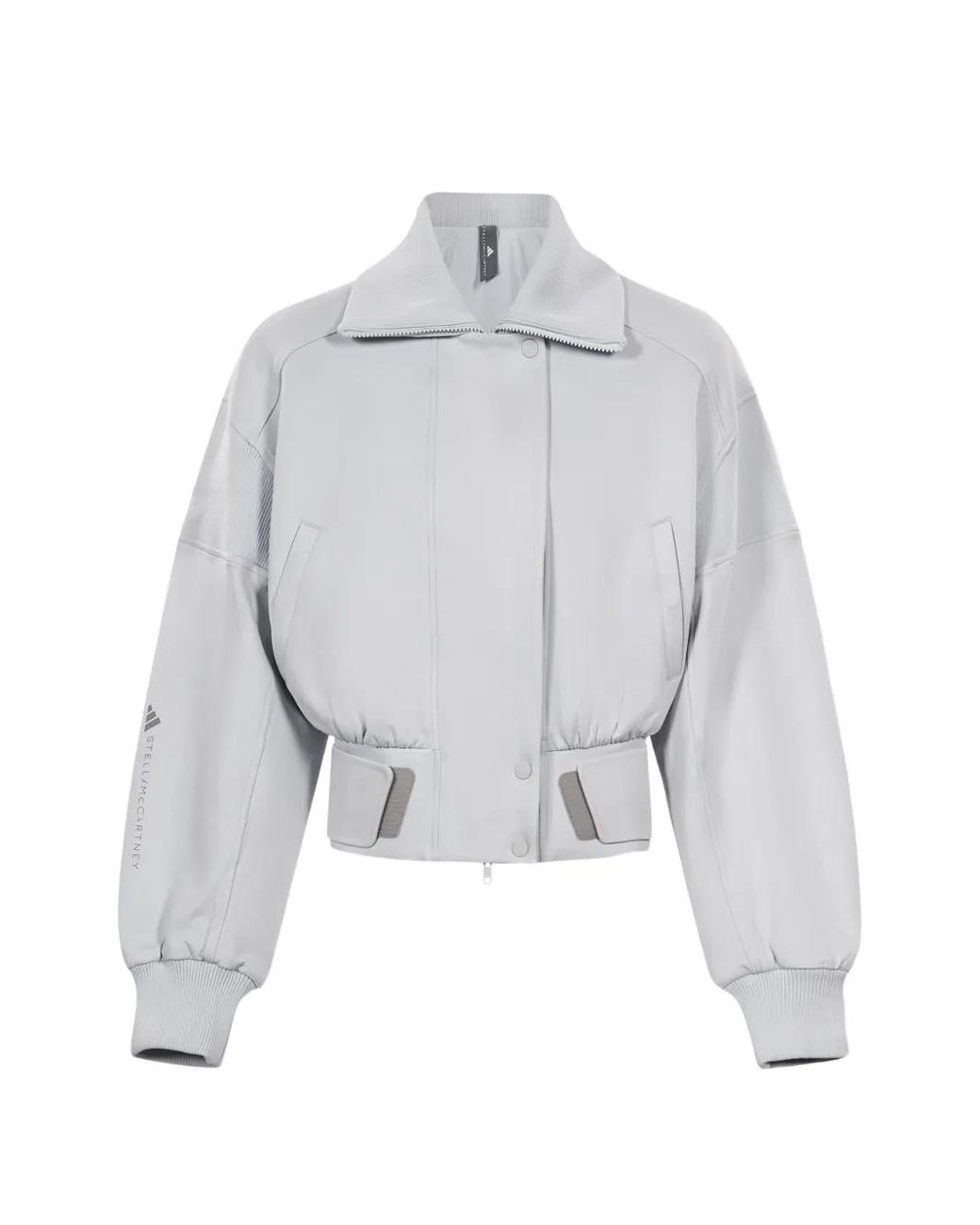 Adidas By Stella McCartney White Stadium Jacket