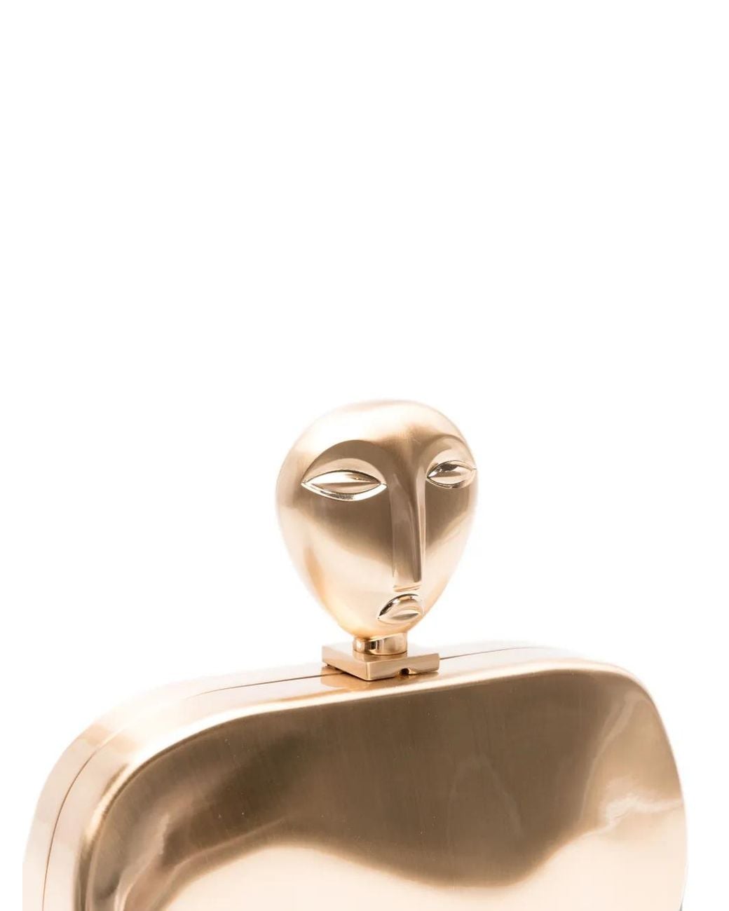 Cult Gaia Natural Eve Clutch Bag
