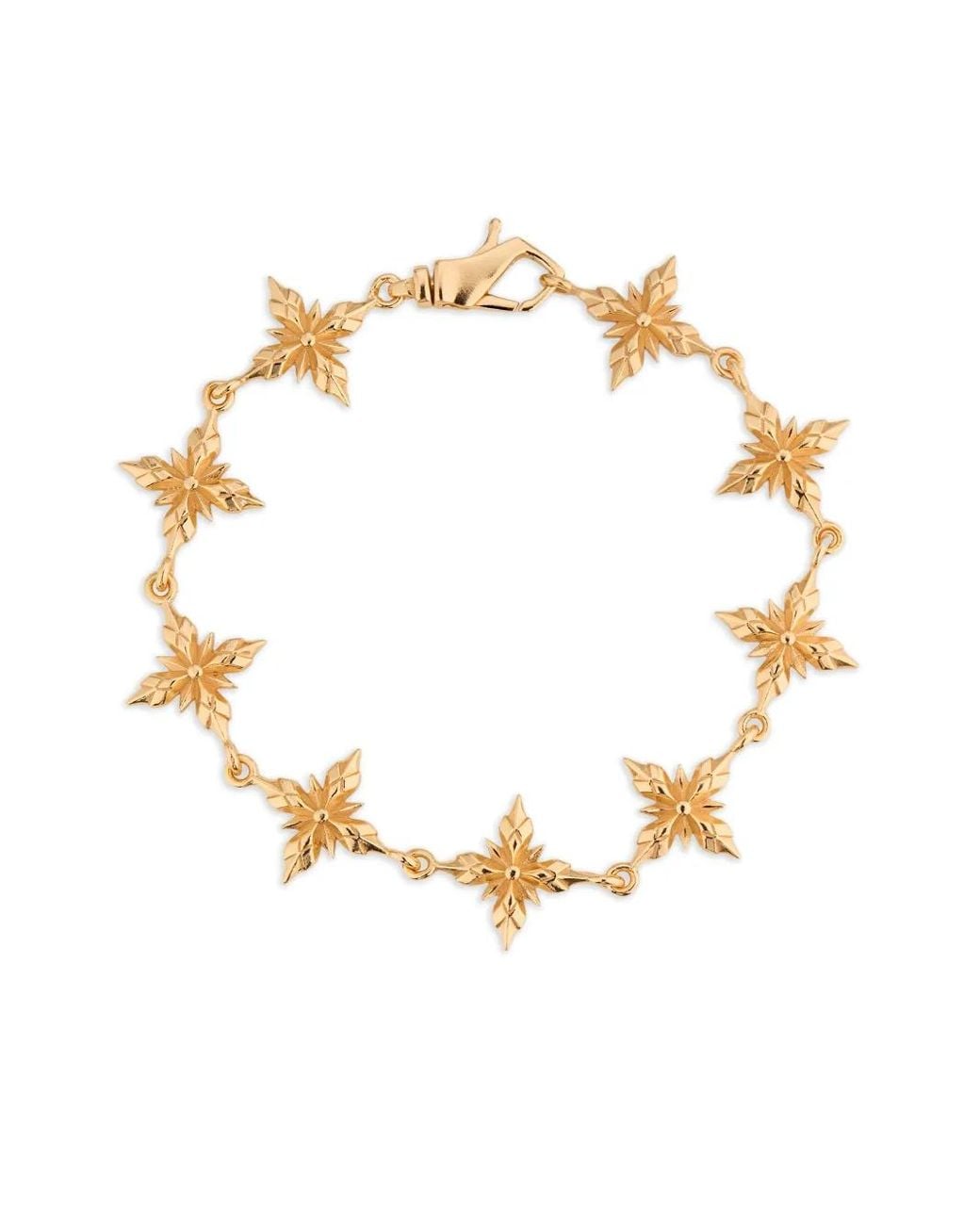 Emanuele Bicocchi Metallic Stella Ventis Charm Bracelet
