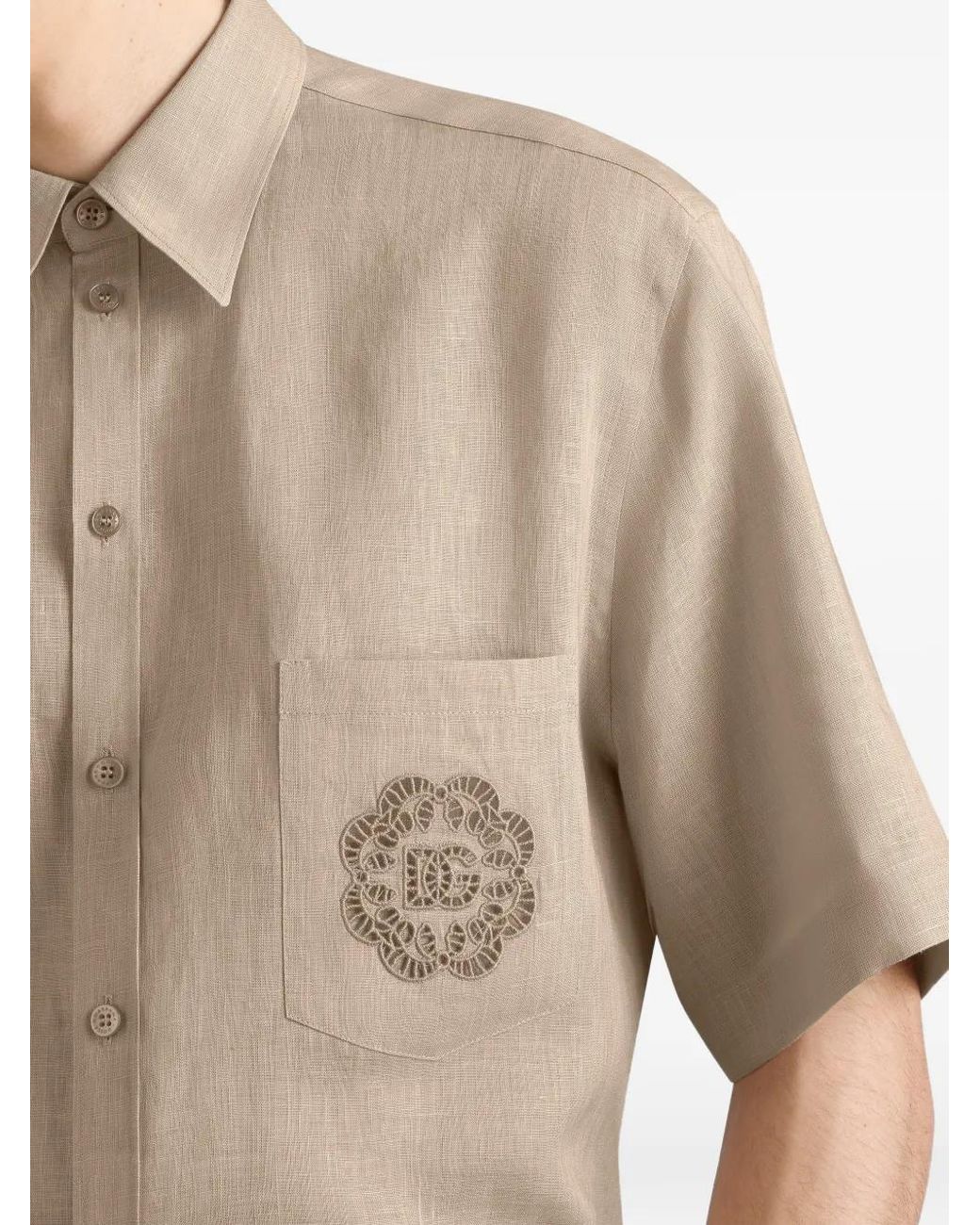 Dolce & Gabbana White Portofino Shirt for men