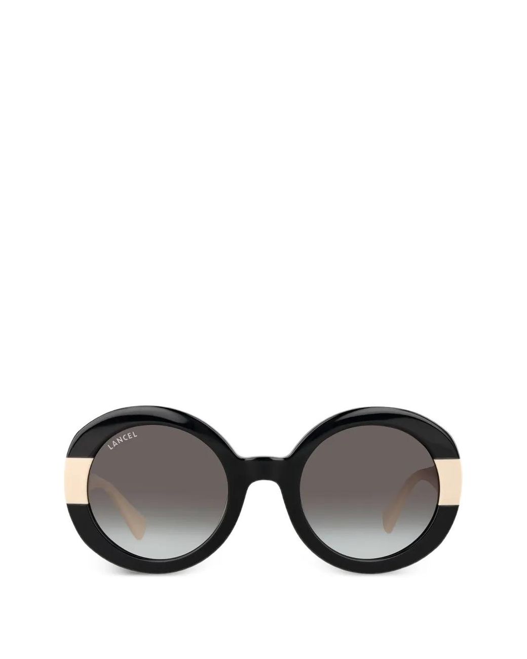 Lancel Black Lunettes De Soleil À Monture Ronde
