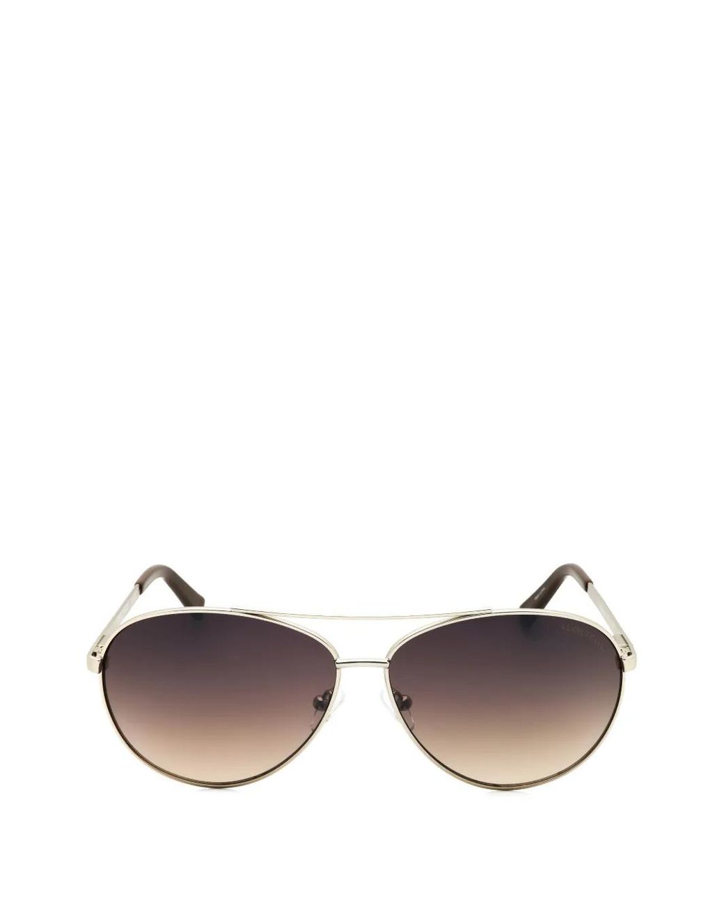 Kenneth Cole Metallic Pilot-Frame Sunglasses for men