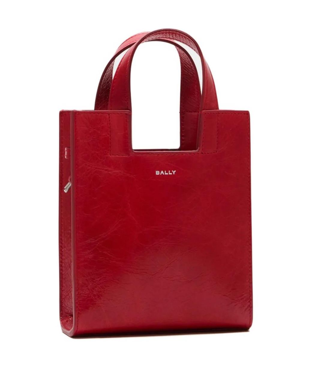 Borsa Tote Easy Piccola di Bally in Red