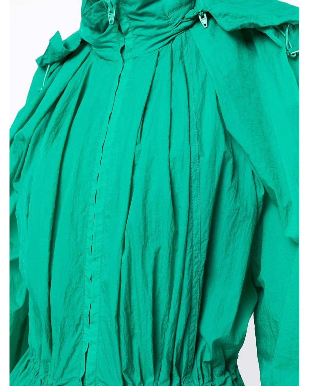 Juun.J Jurk Met Capuchon in het Green