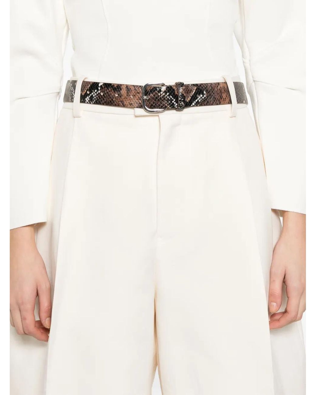 Jil Sander Formele Shorts in het White