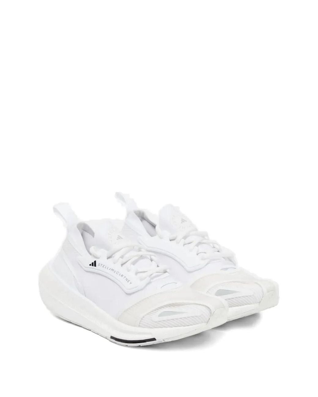 Adidas By Stella McCartney White Lace-Up Sneakers