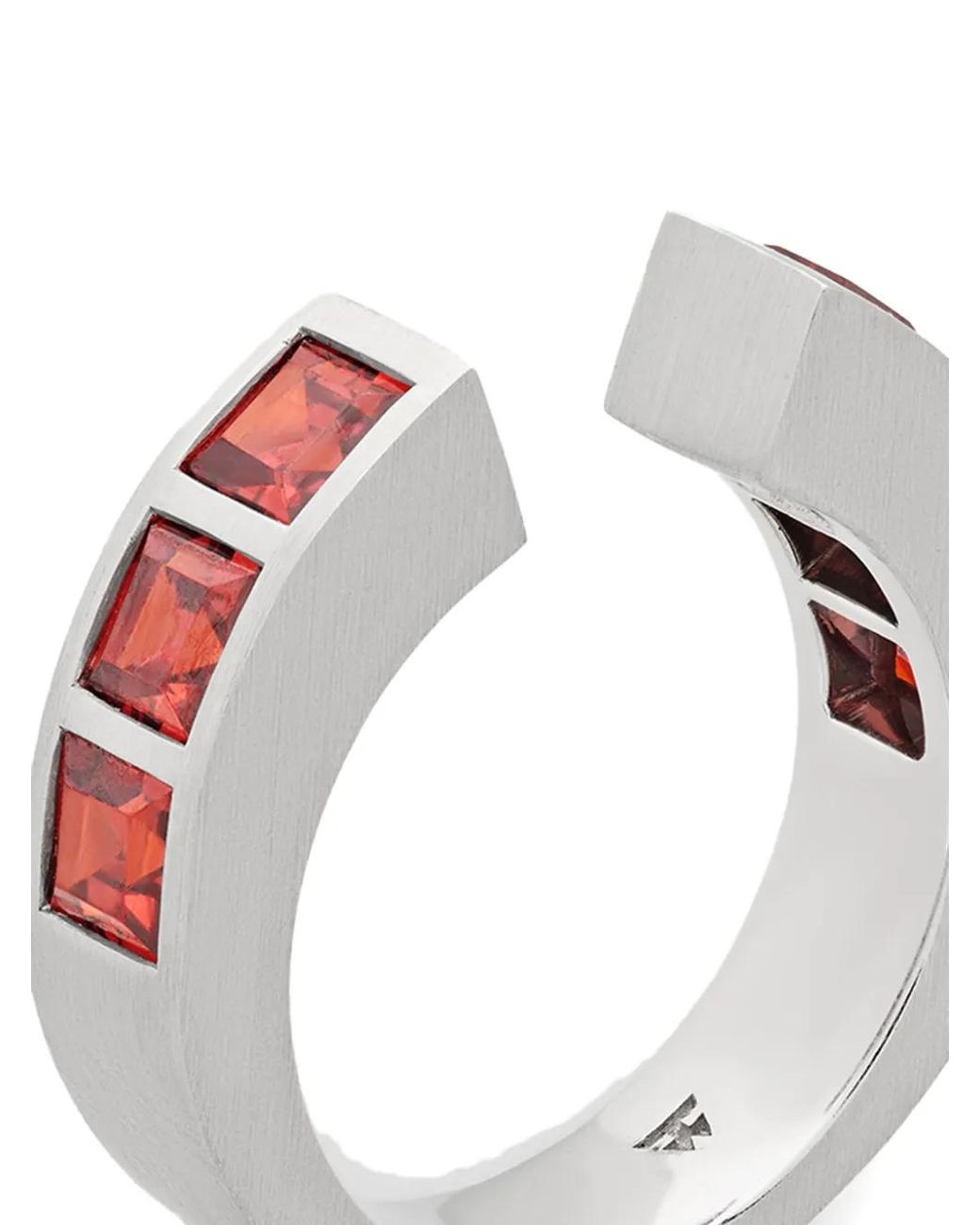 Tom Wood White Arch Square Ring