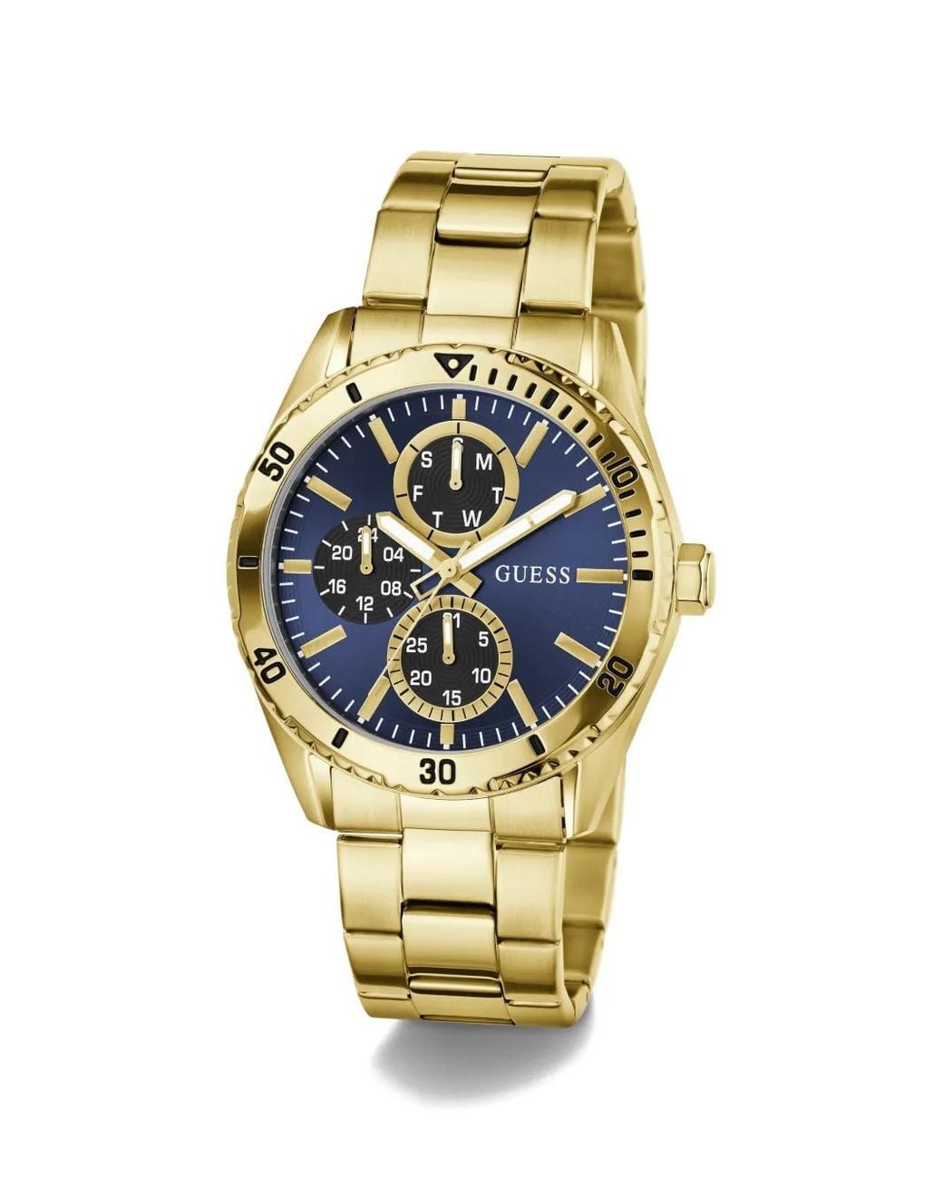 Orologio Multifunzione di Guess in Metallic da Uomo