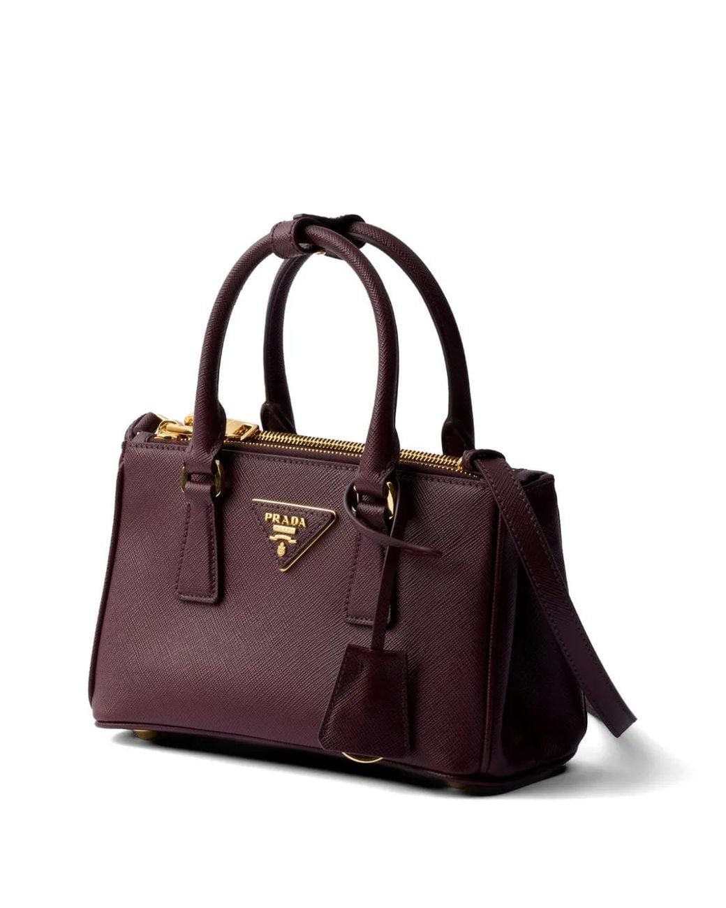 Prada Purple Galleria Mini Bag