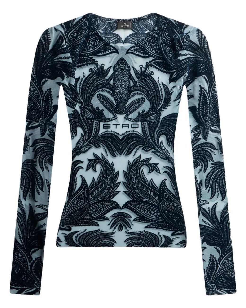 Top di Etro in Blue