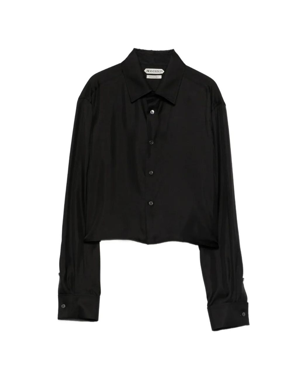 J.W. Anderson Black Button-Fastening Shirt