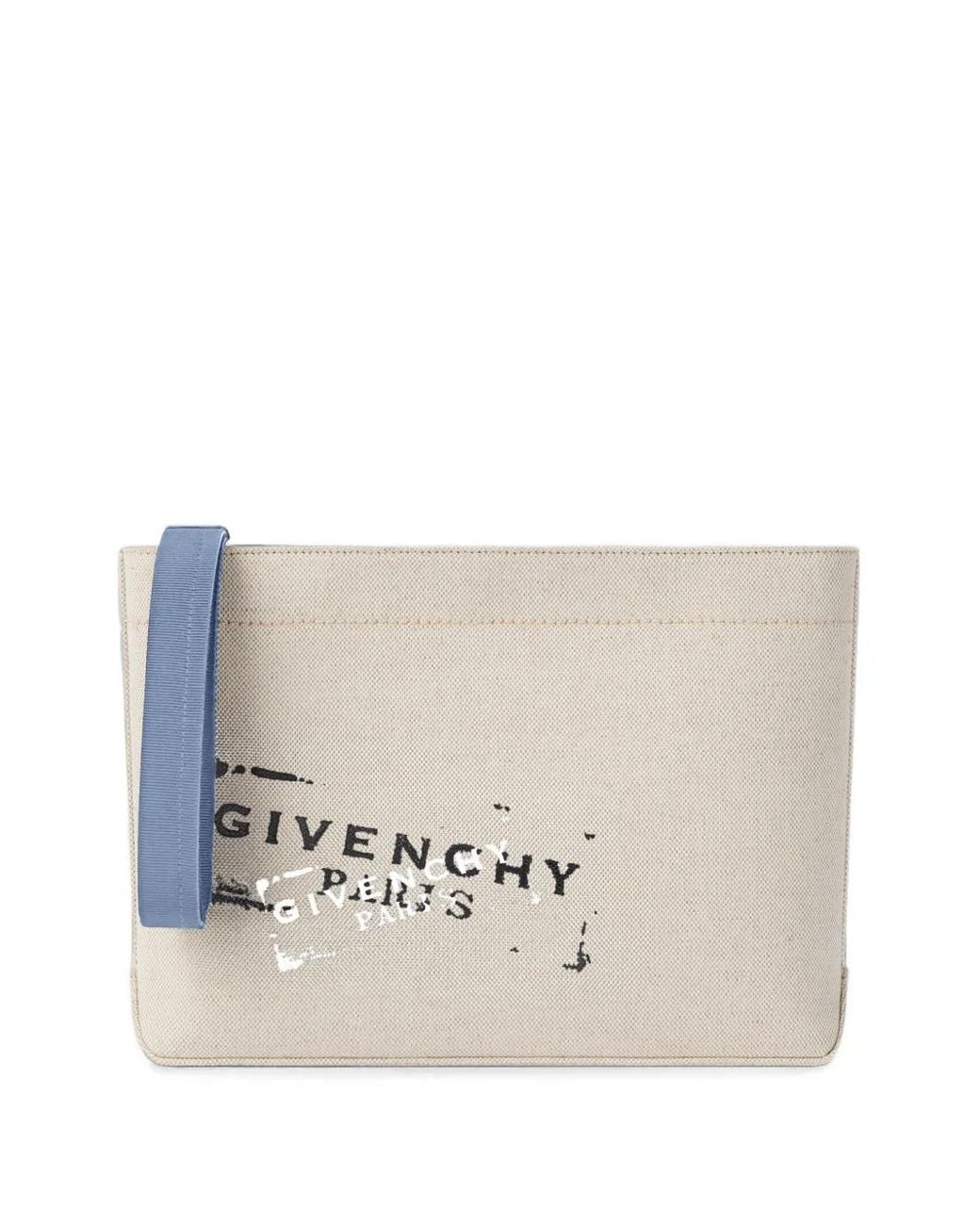 Pouch Tote di Givenchy in White da Uomo