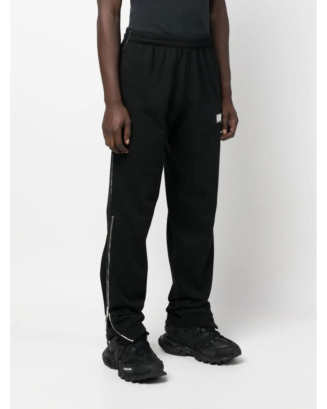 VTMNTS Black Logo Track Pants