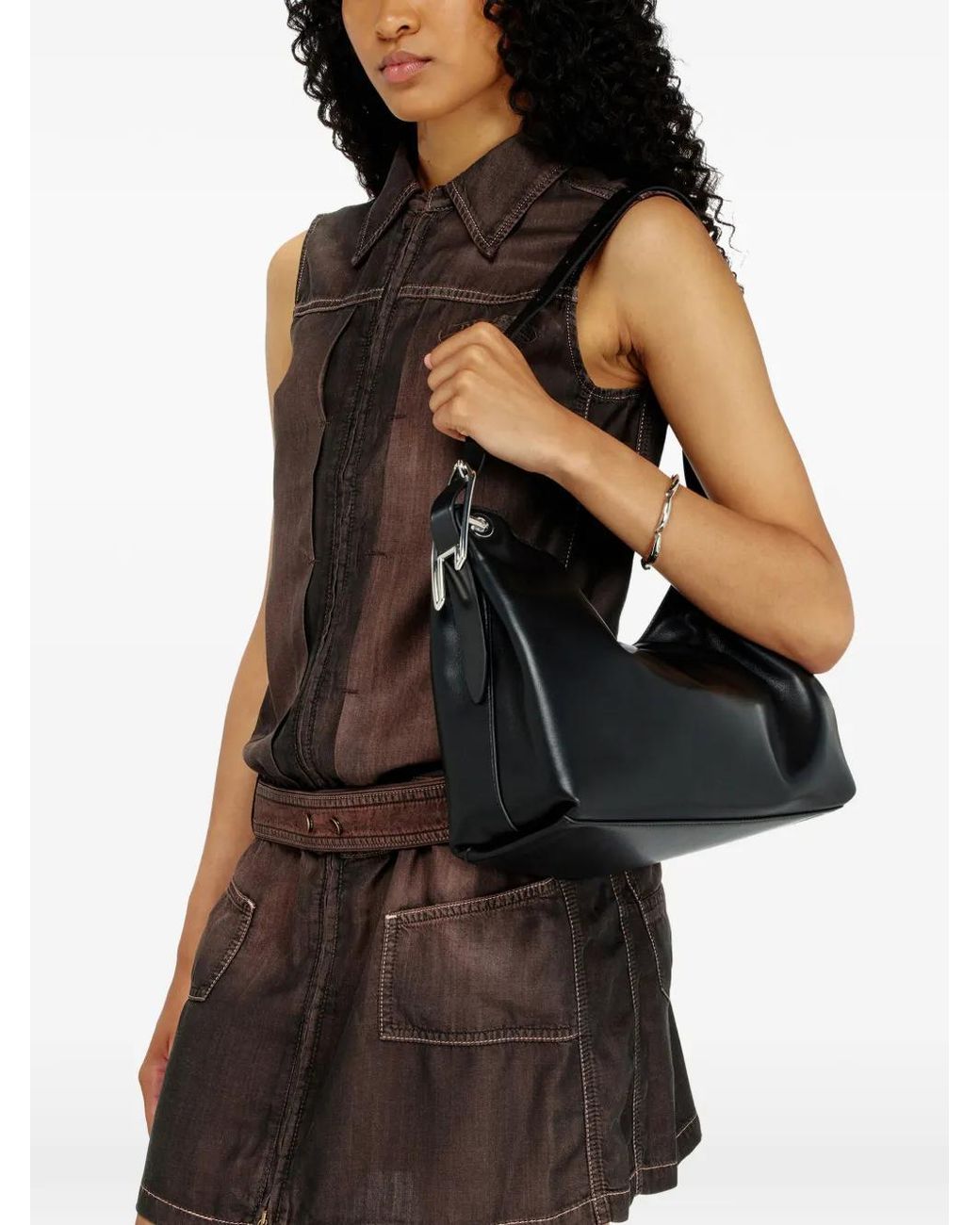 DIESEL Brown Minidress
