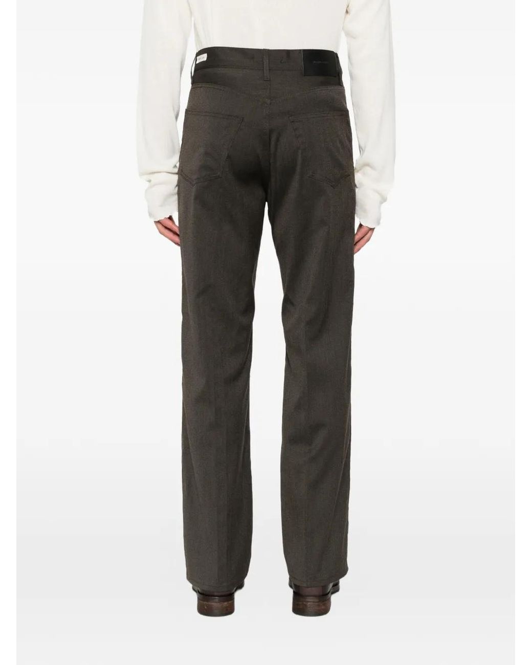 sunflower Gray Straight-Leg Trousers for men
