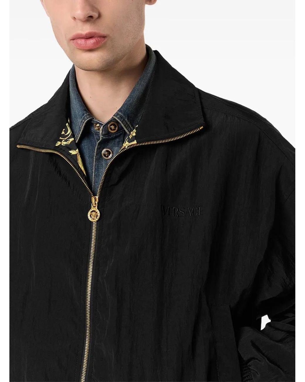 Versace Black Jacket for men
