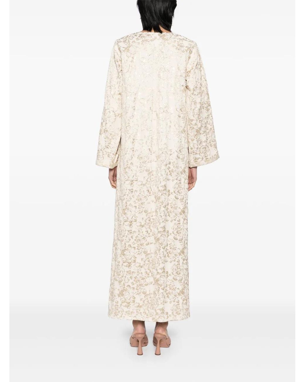 Caftan Rosa Bambah en coloris Natural
