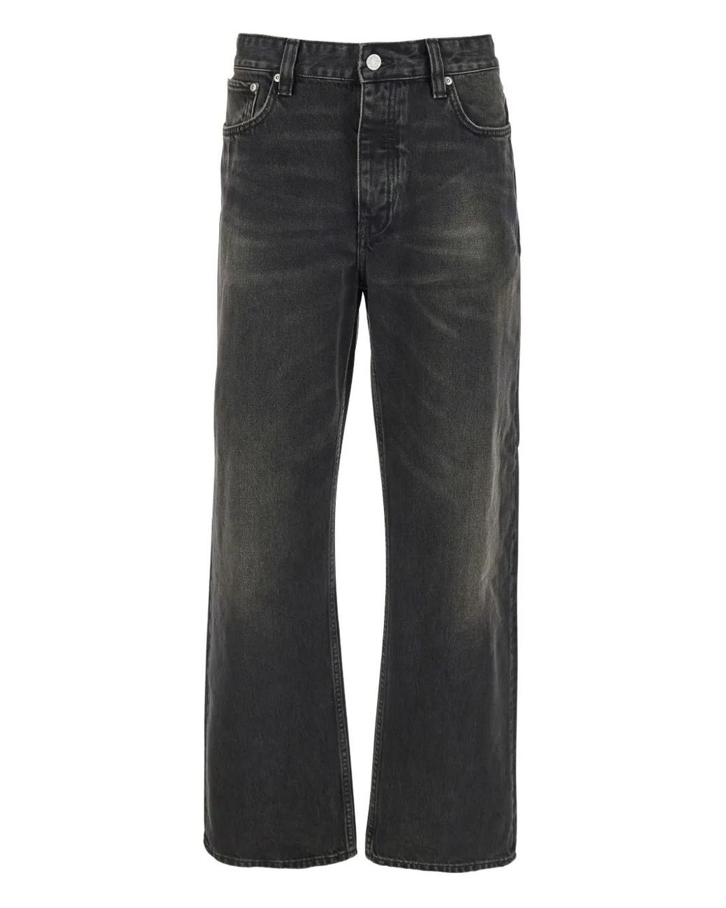 Won Hundred Gray Belt-Loop Jeans for men