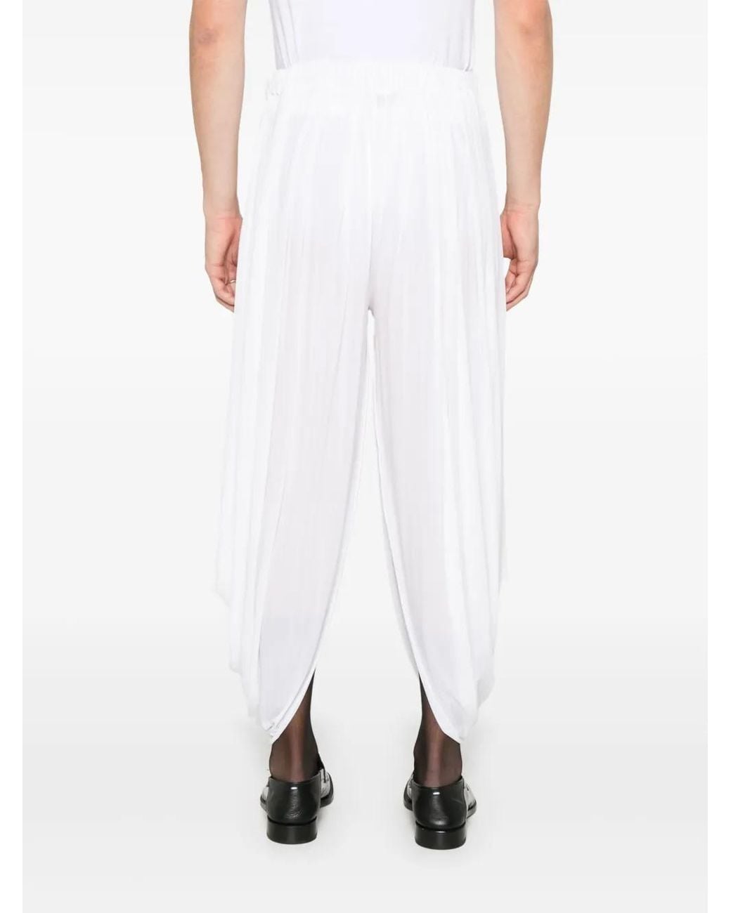 Burc Akyol White Sultan Trousers