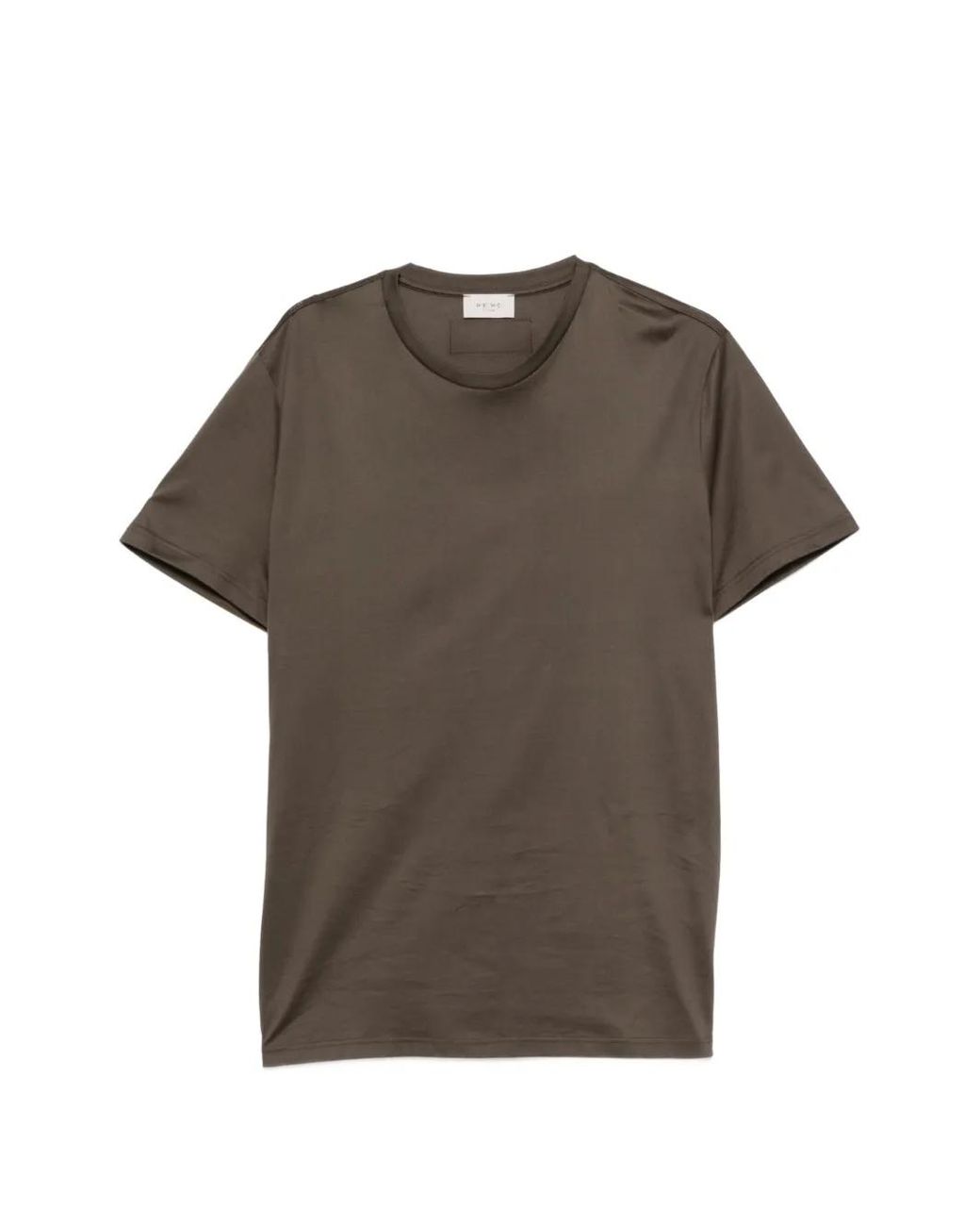Low Brand Gray Crew-Neck T-Shirt for men