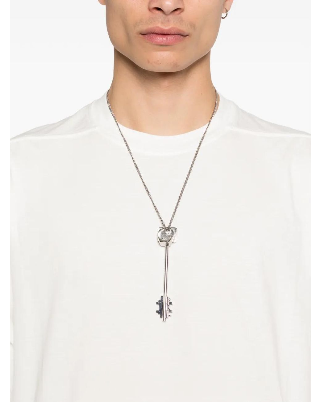 Rick Owens White Jumbo Ss T for men