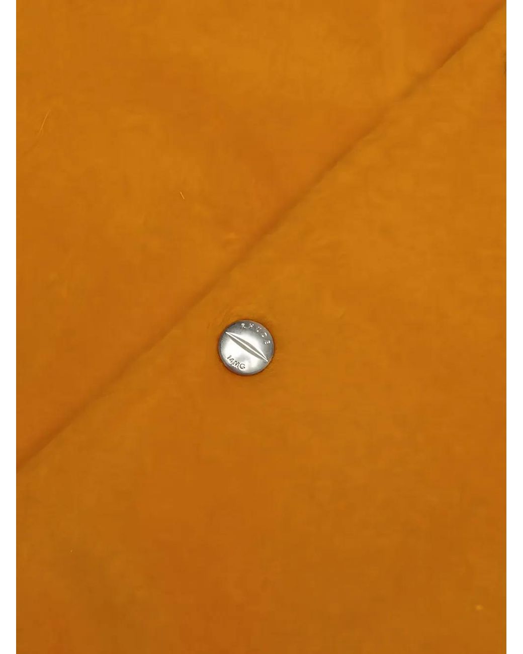 Rhude Brown Logo-Detail Bomber Jacket for men