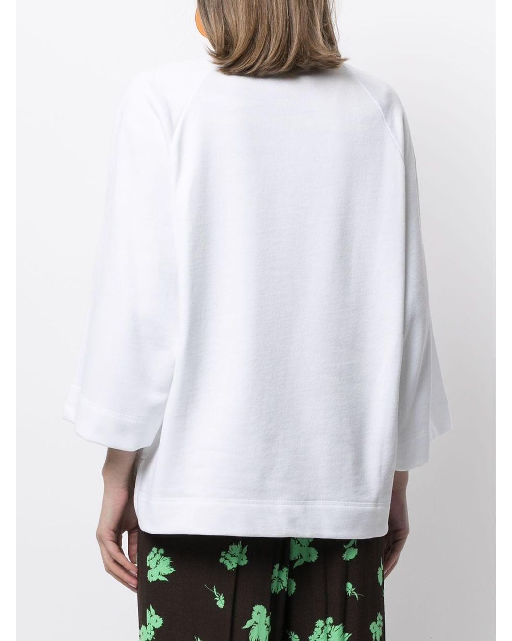 Ganni Have A Nice Day Sweatshirt in 