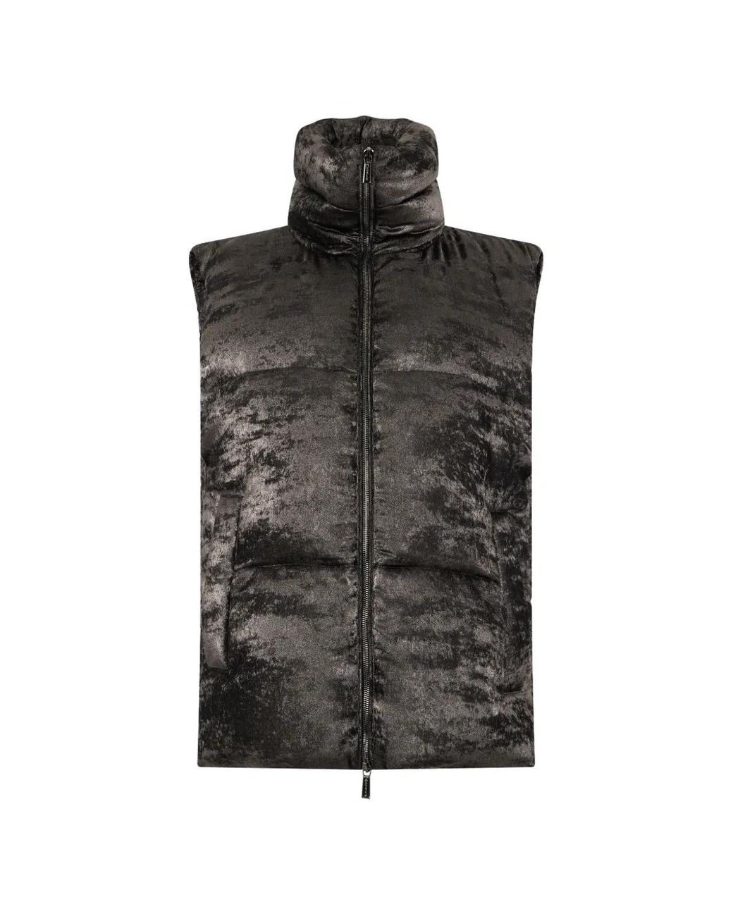 Moorer Black Fuente-Mte Quilted Gilet