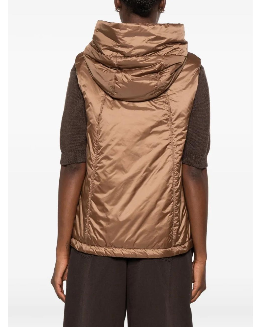 Max Mara Natural Greengo Padded Vest