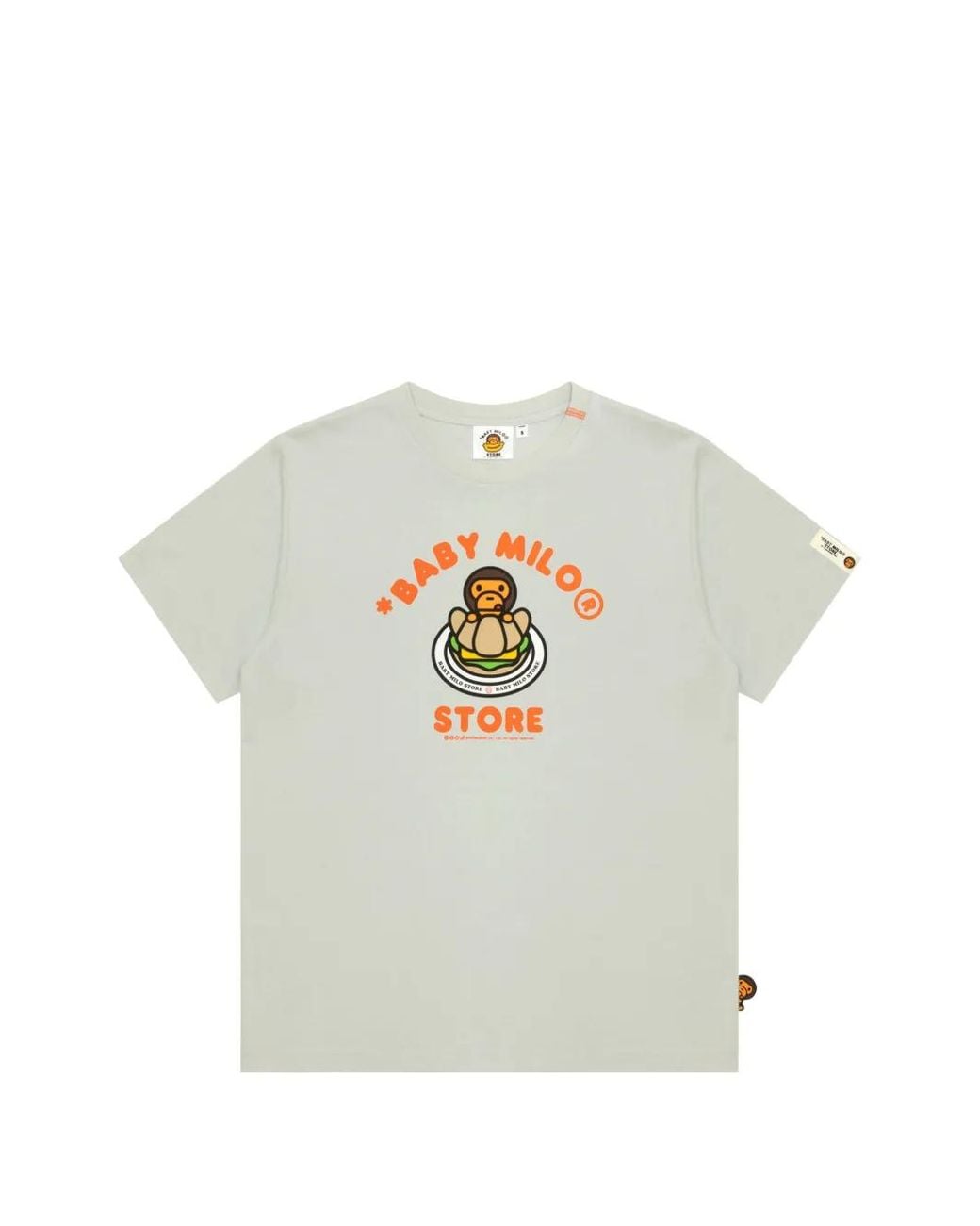 *BABY MILO® STORE BY *A BATHING APE® White Graphic-Print T-Shirt