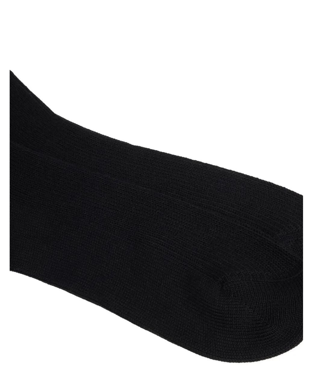 Calcetines Con Logo DSquared² de hombre de color Black