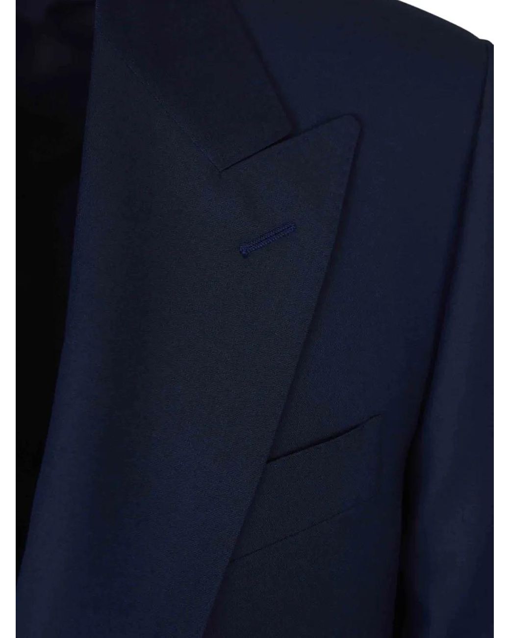 Canali Blue Single Breasted Wool Suit for men