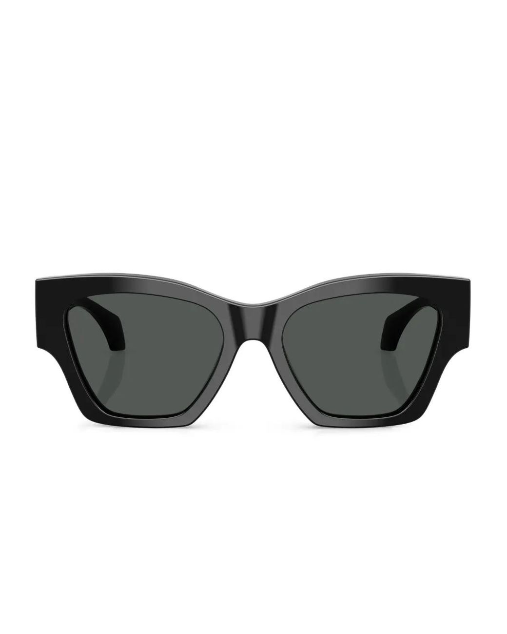 Versace Zonnebril Met Logoprint in het Black