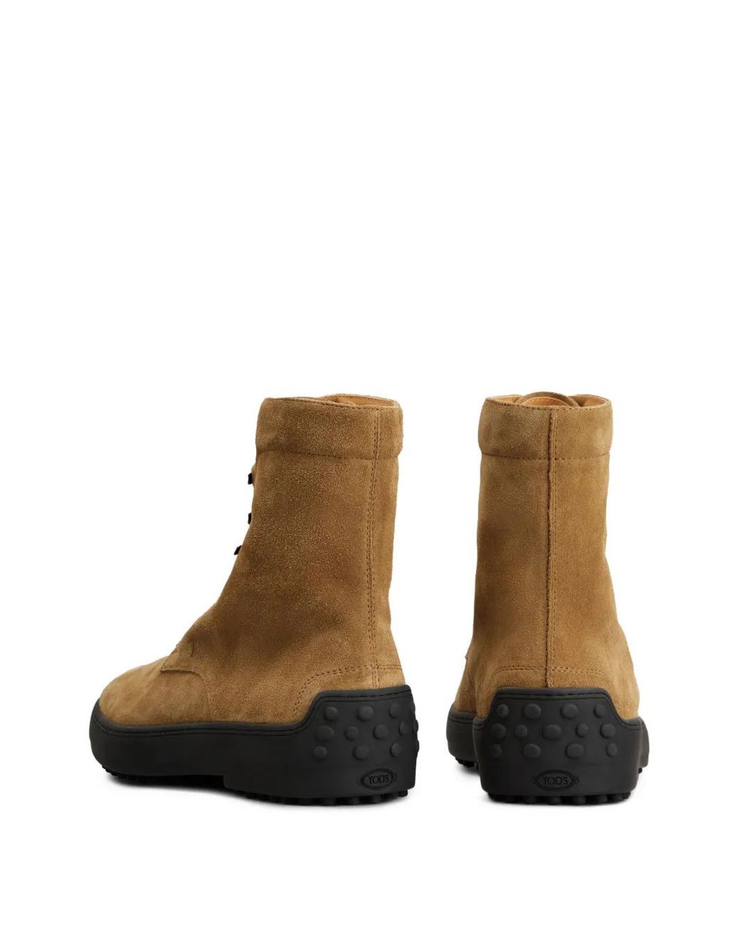 Tod's Brown Winter Gommino Ankle Boots for men