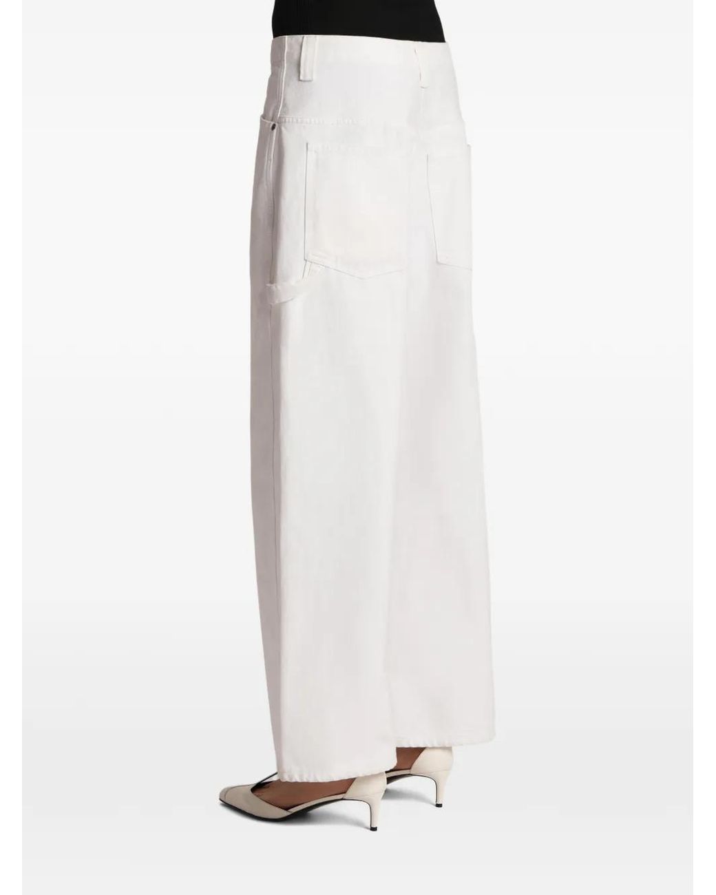 Khaite White Sowen Jeans