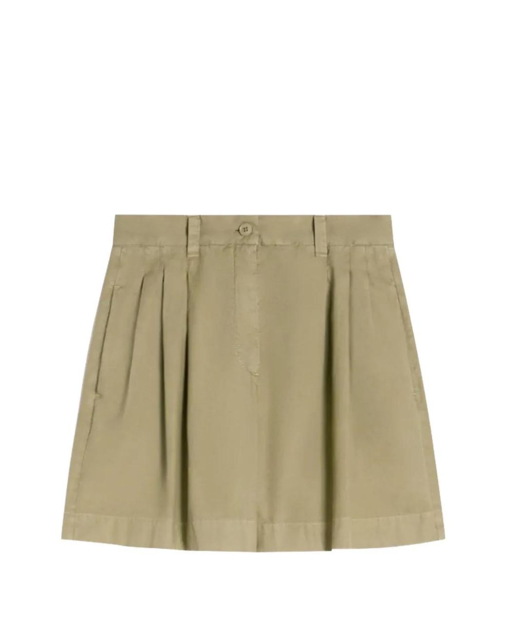 Weekend by Maxmara Natural Pleated Shorts