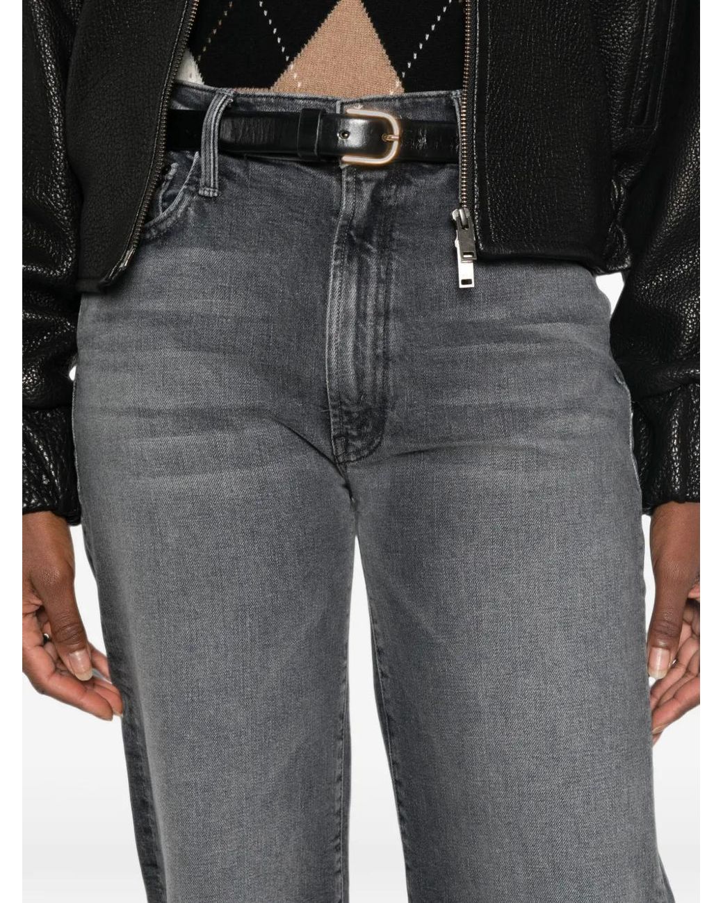 Mother Gray The Dodger Flood Jeans