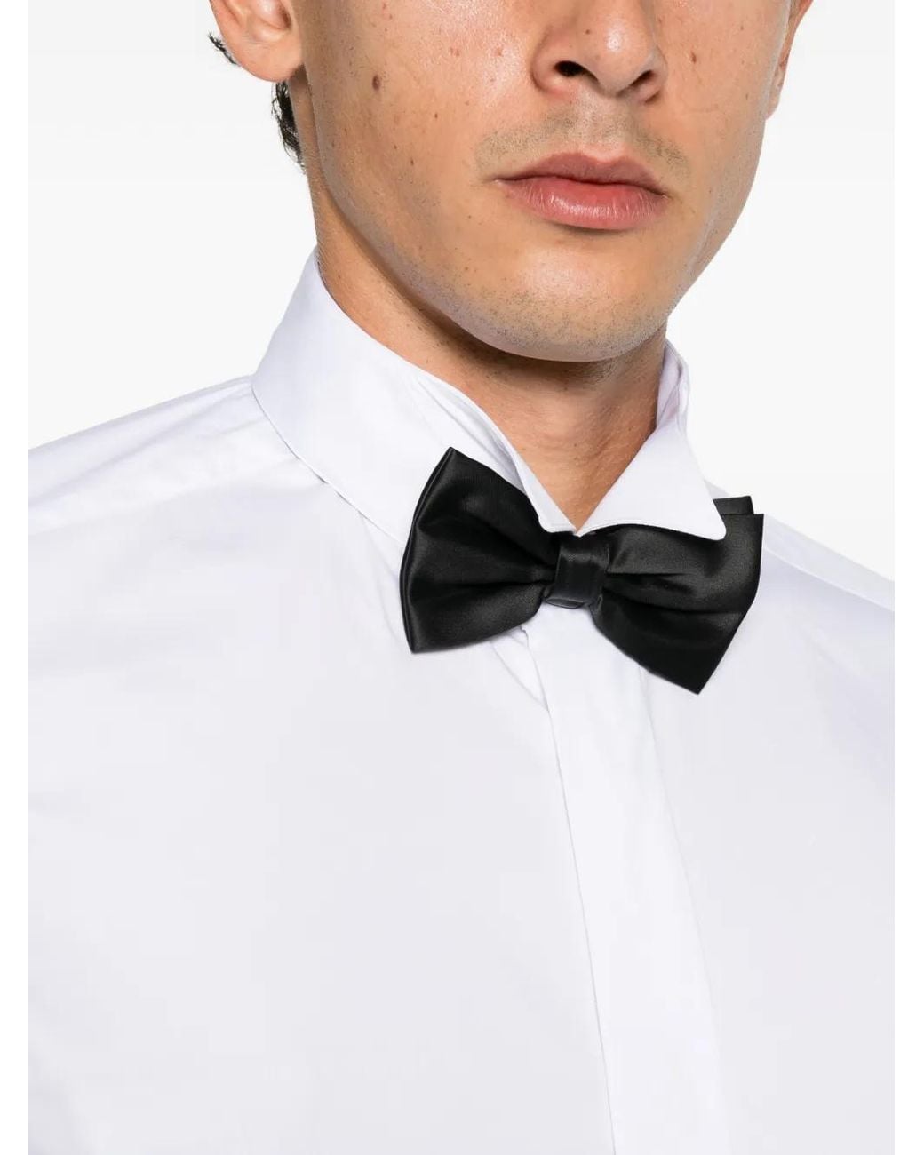 Mazzarelli White Button-Up Shirt for men