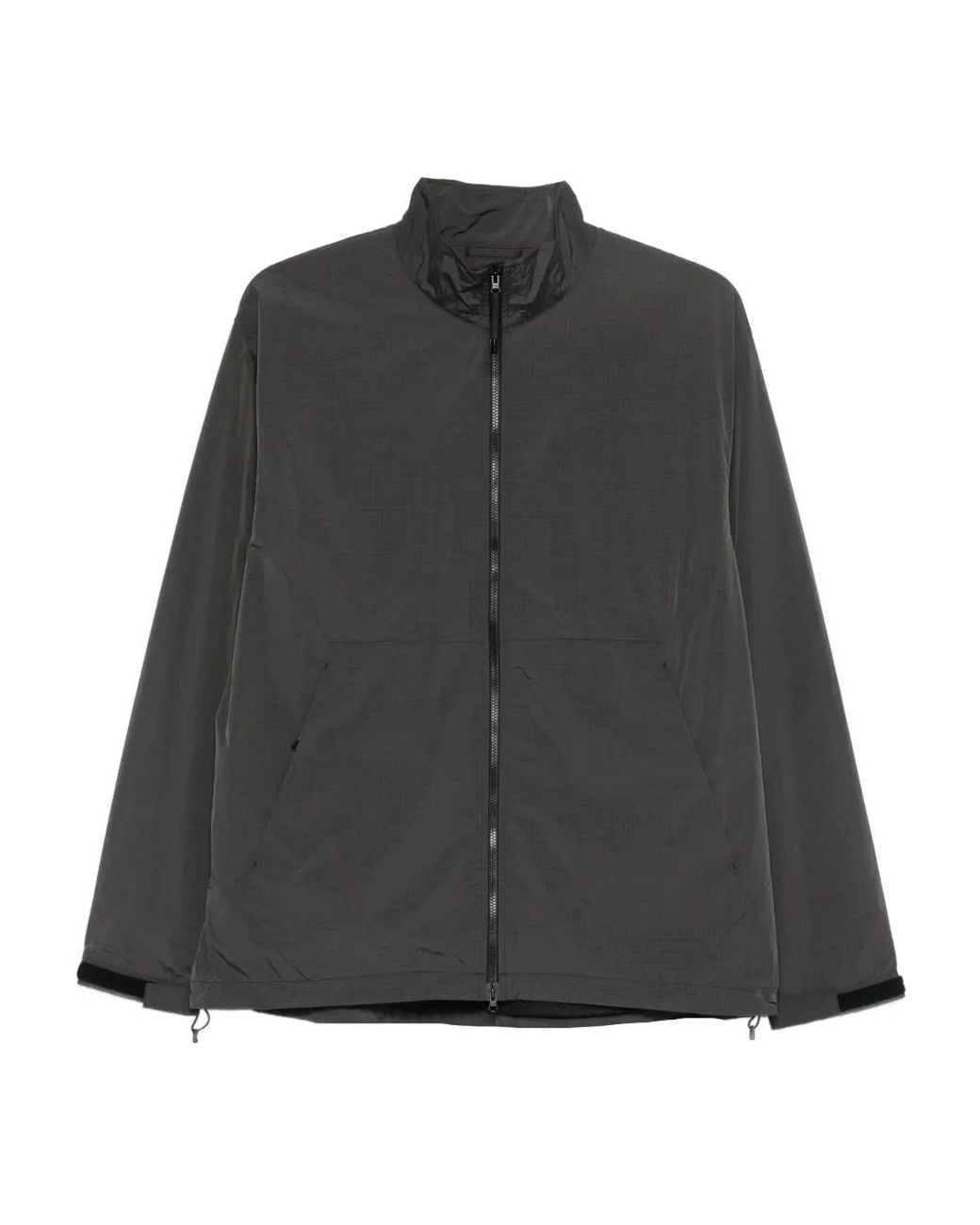 Goldwin Gray Ripstop Windbreaker Jacket for men