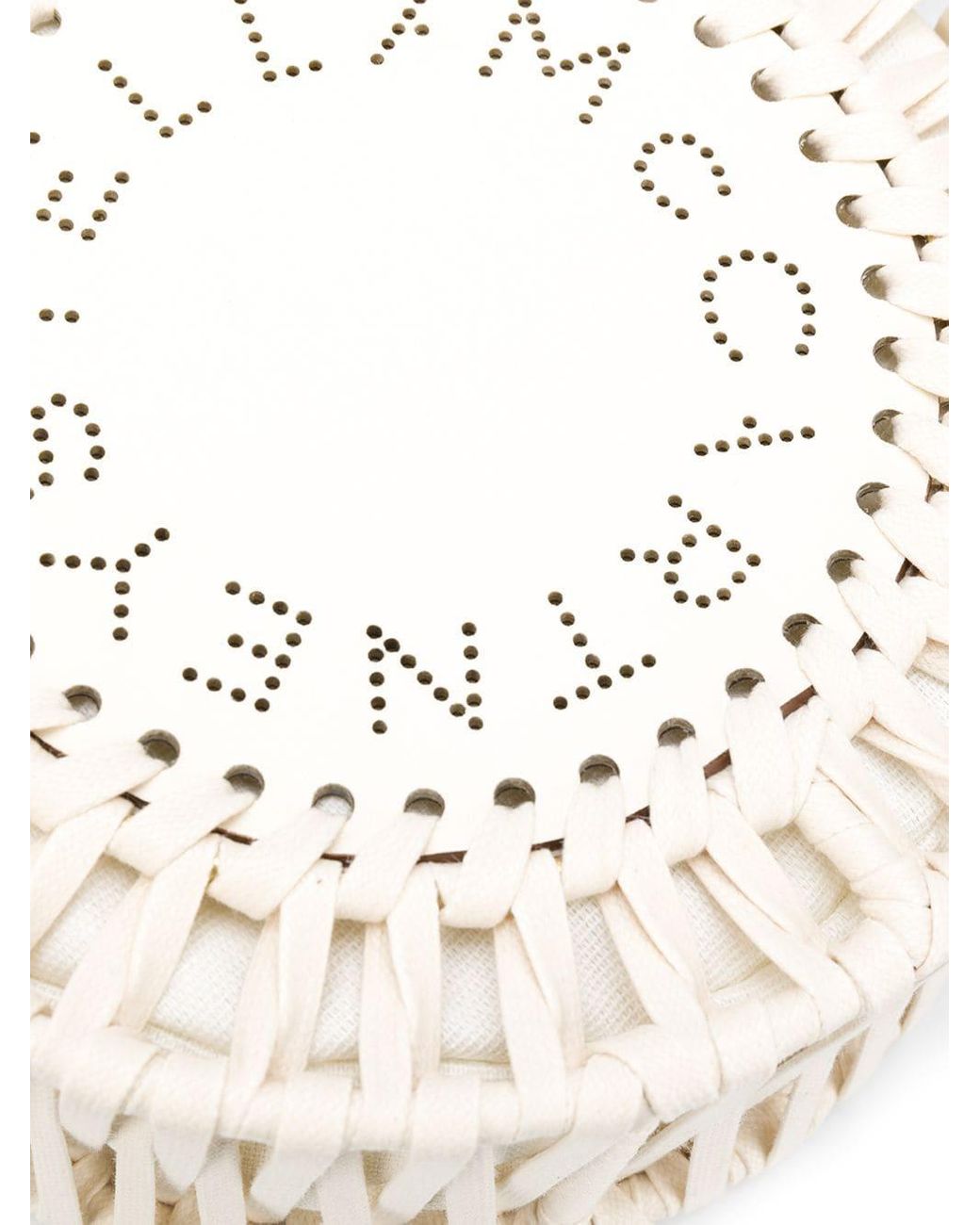 Stella mccartney white round bag new arrivals