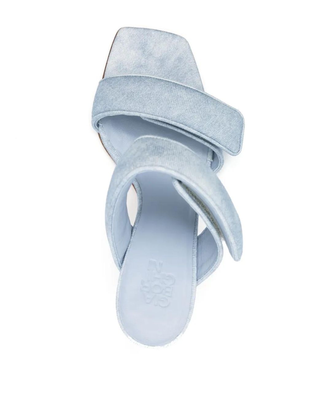 Gia Borghini Blue Perni Mules