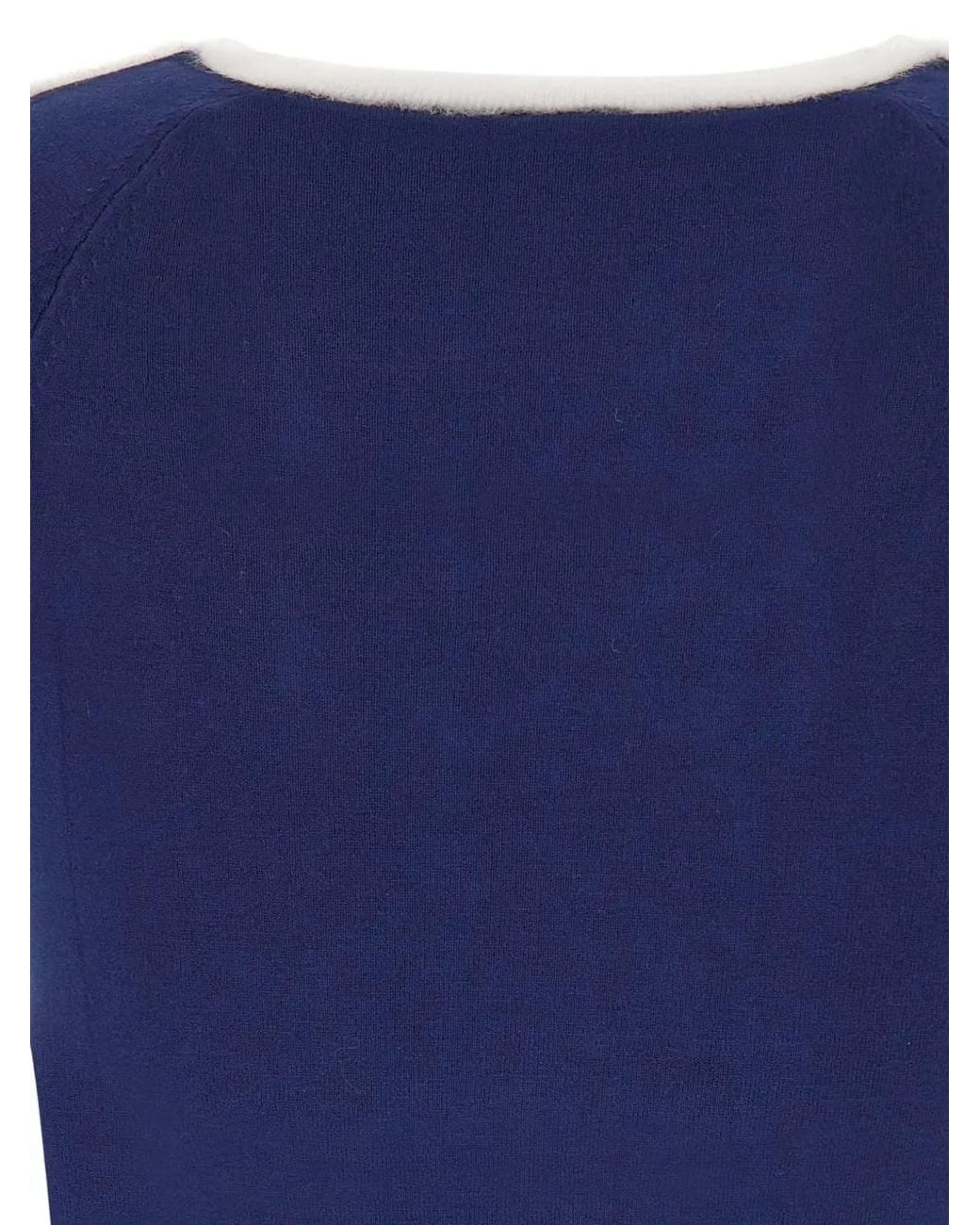 Adidas Blue Knitted T-Shirt